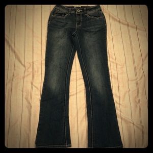 Dark Bootcut Girls MUDD Jeans